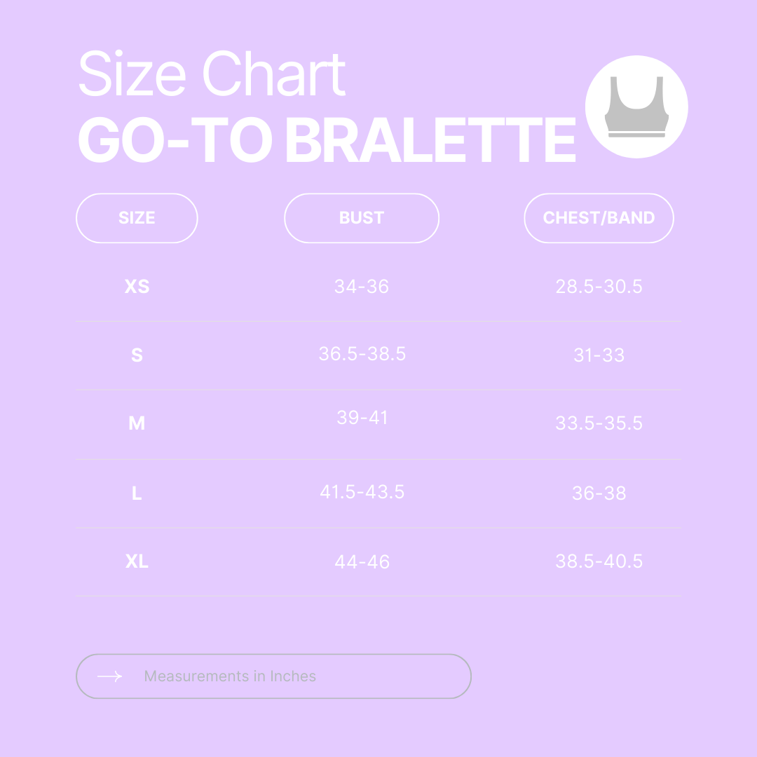 Pale Lilac Go-To Bralette